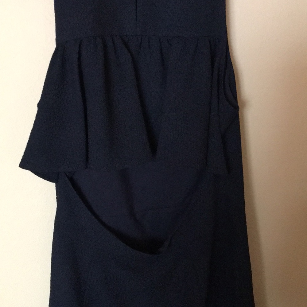 Rebecca Taylor Textured Ruffle Dress - Picture 5 of 6